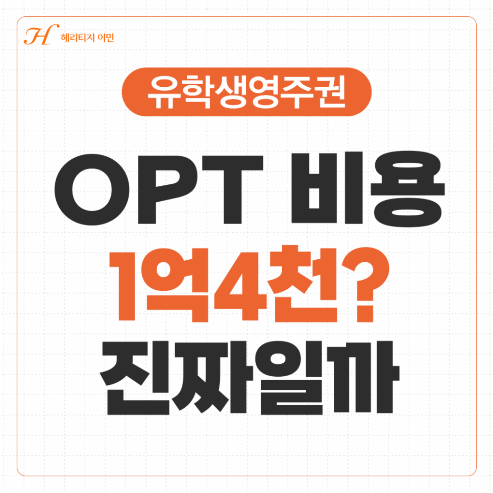 미국 유학생 OPT에 10만 달러 비용 검토, 지금 무엇을 확인해야 할까?